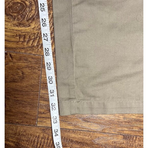 Volcom Corpo Class Mens Brown Straight Leg Polyester Cotton Pants Size 38 - Picture 6 of 8